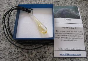 Dolphin Pendant Delph ©